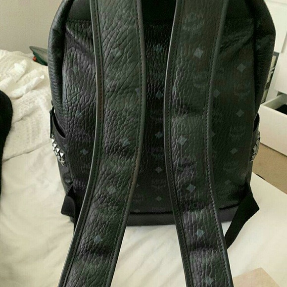 Black Mcm backpack